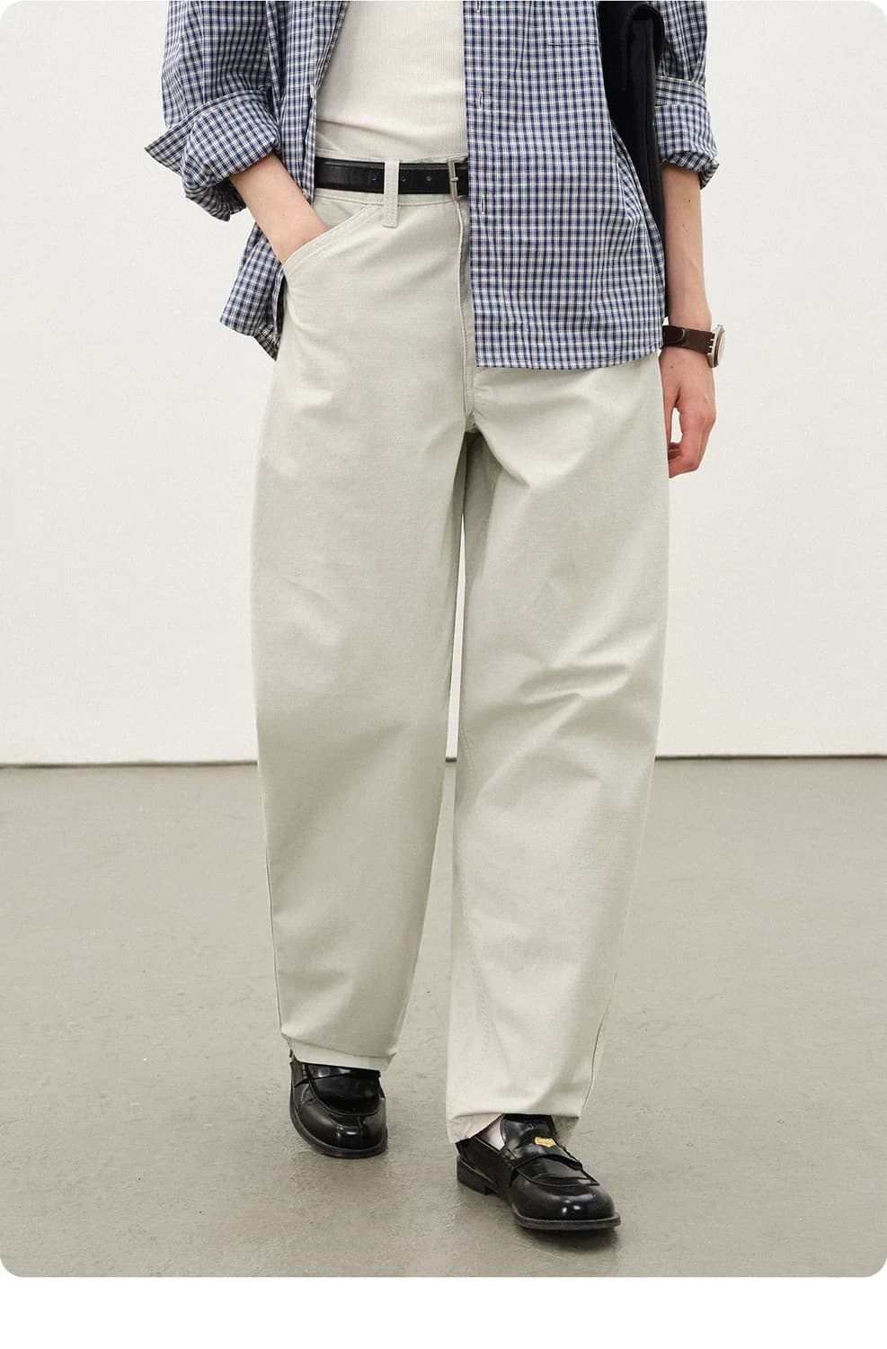 714street Washed Curve — Off White — full silhouette