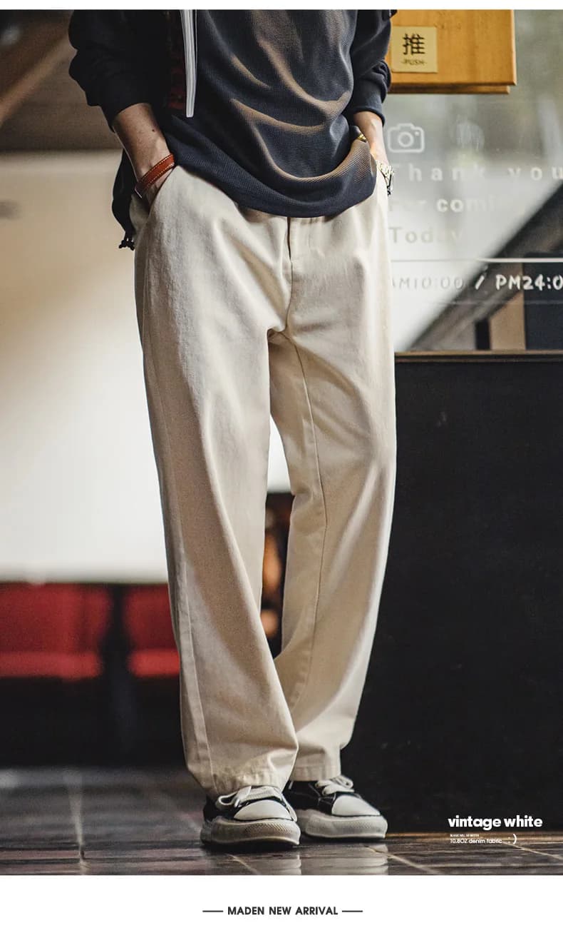 Maden Cotton-Seed Denim — Ecru — view 2